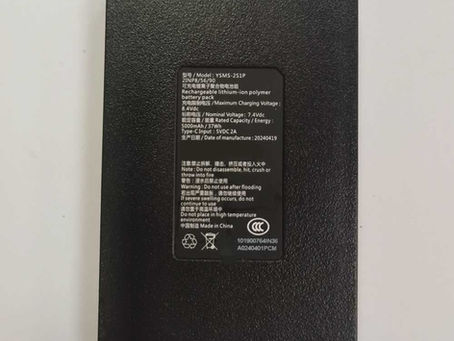 5000mAh Ezviz YSMS-2S1P Batteria per EZVIZ Y3000FVS DL50FVS
