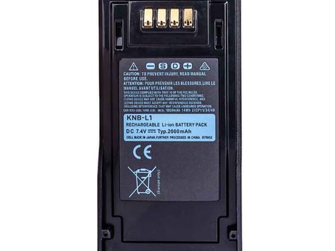 2000mAh KNB-L1 Replacement Battery for Kenwood NX-5000 NX-5200 NX-5300 NX-5400 TK-5230