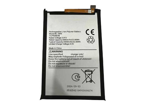 6000mAh BL-58HI Replacement Battery for Itel BL-58HI