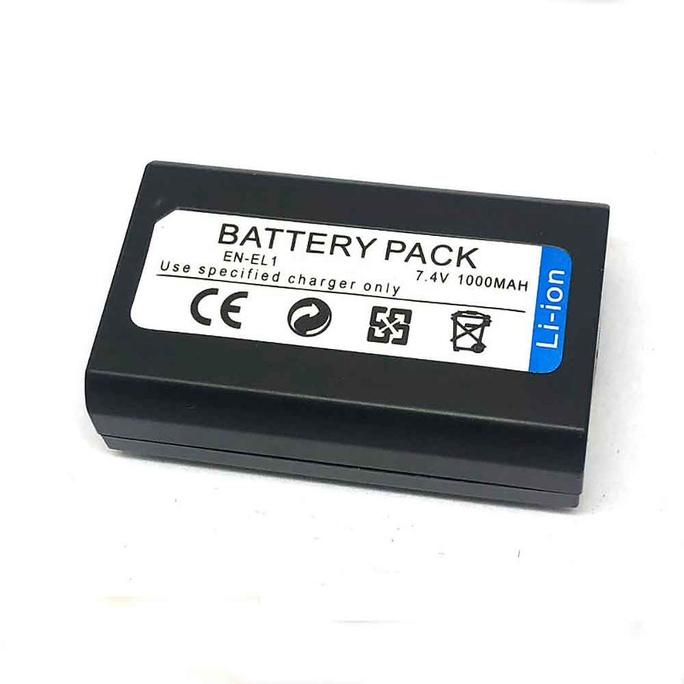 1000mAh EN-EL1 Replacement Battery for Nikon Coolpix 4300 4500 4800 5000 5400 5700 8700