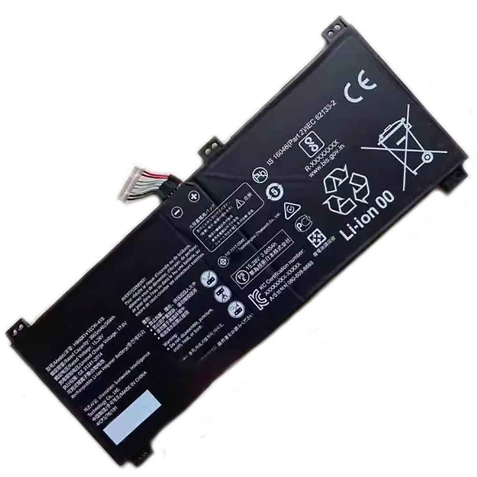3665mAh HB6081V1ECW-41B Replacement Battery for Huawei MagicBook Pro HBL-W19 HBL-W29 HLY-W19RP