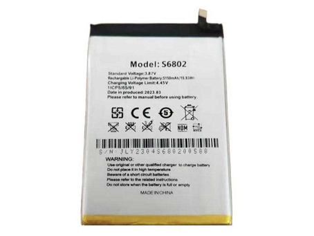5150mAh Oukitel S6802 Batteria per Oukitel C33