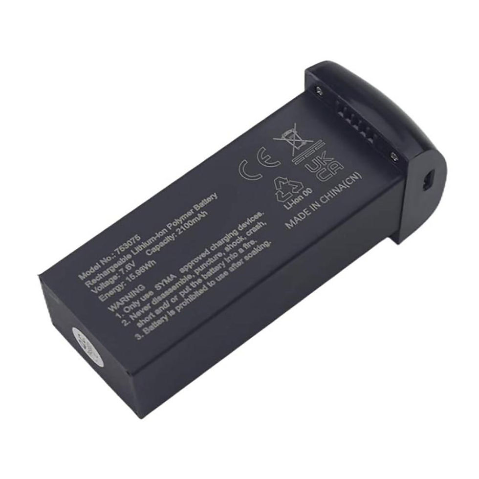 2100mAh/15.96Wh 753075 Replacement Battery for Syma W3 F7MINI F11MINI