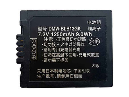 1250mAh Panasonic DMW-BLB13GK Batteria per Panasonic Lumix DMC-G1 DMC-G1 DMC-GF1