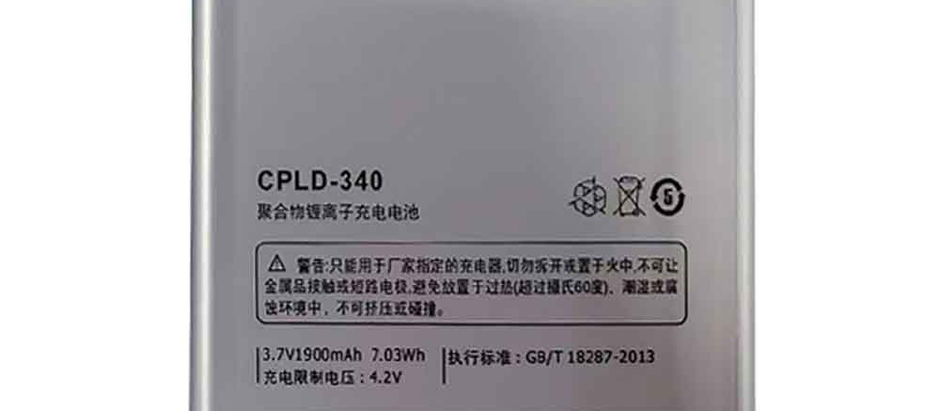 1900mAh Coolpad CPLD-340 Batería para Celular para Coolpad 8702D