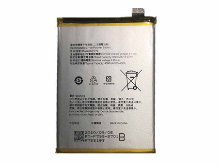 3890mAh/14.97WH OPPO BLP779 Batteria per OPPO A92S