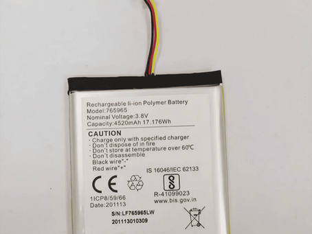 4520mAh Ezviz 765965 Batteria per Ezviz DS-PWA48-E-WB