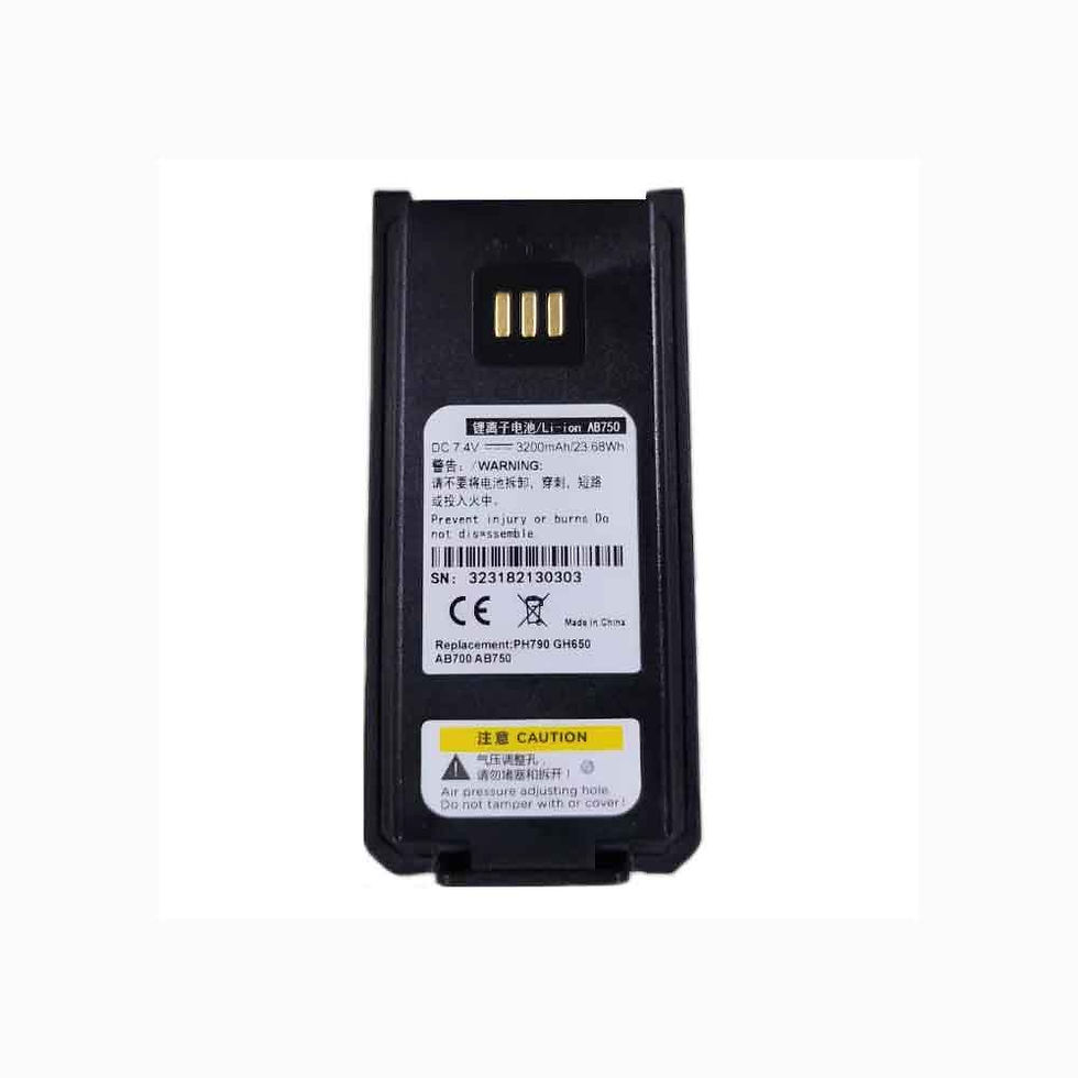 3200mAh Zte AB750 Batteria per ZTE PH700 PH790 Z9