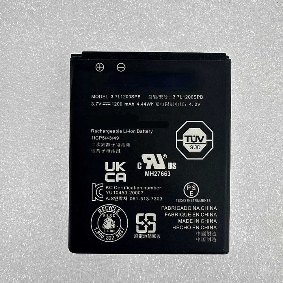 1200mAh 3.7L1200SPB Replacement Battery for Texas Instruments TI-84 Plus CE CX CAS