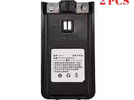 2800mAh Baofeng BF-V5 Batteria per Baofeng BF-V5