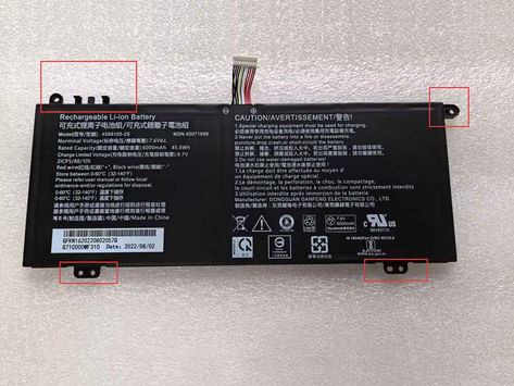6000mAh 40071698 Replacement Battery for Medion Akoya E15403 MSN 30026727