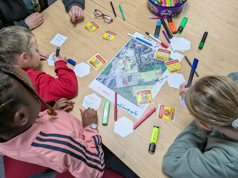 Chiltern's Eco Games Workshop with Hull University