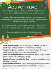 Priory Eco-Committee's Active Travel Work