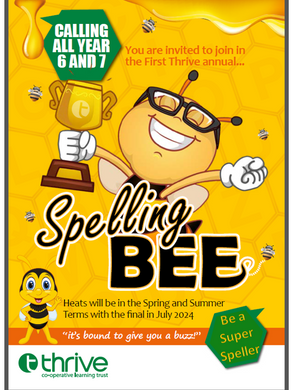 Announcing the First Annual Thrive Spelling Bee Competition