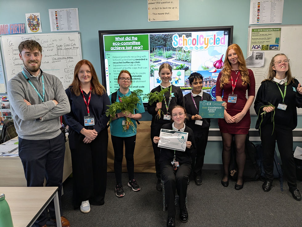 Kelvin Hall receives C3 Eco Excellence in Schools Award