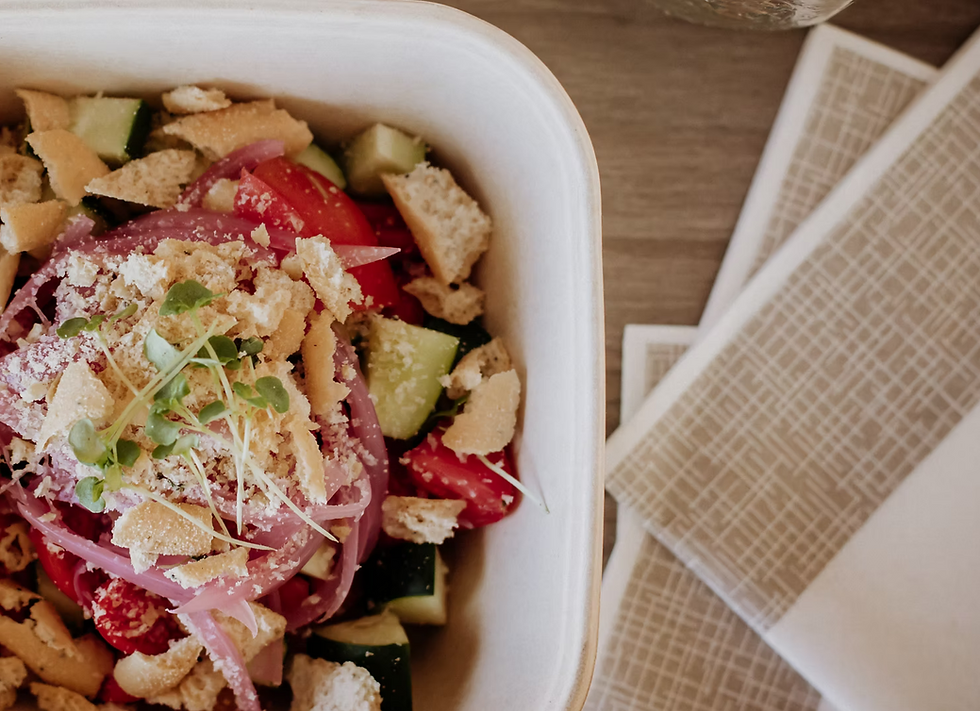 ANIMA Takeway meny options and containers