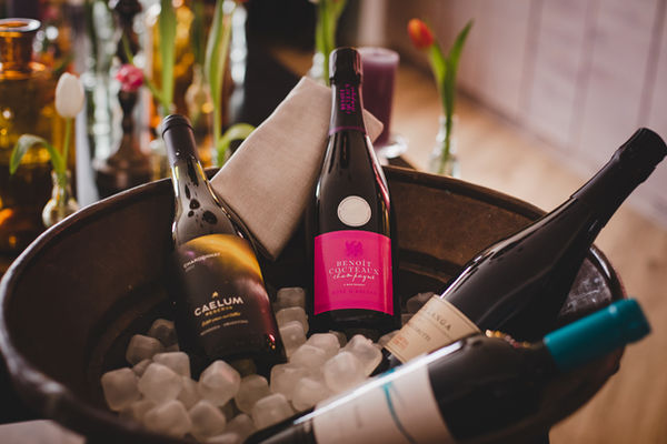 local bubbles at ANIMA ristorante 