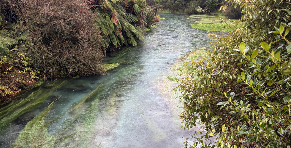 The beautiful Blue Springs