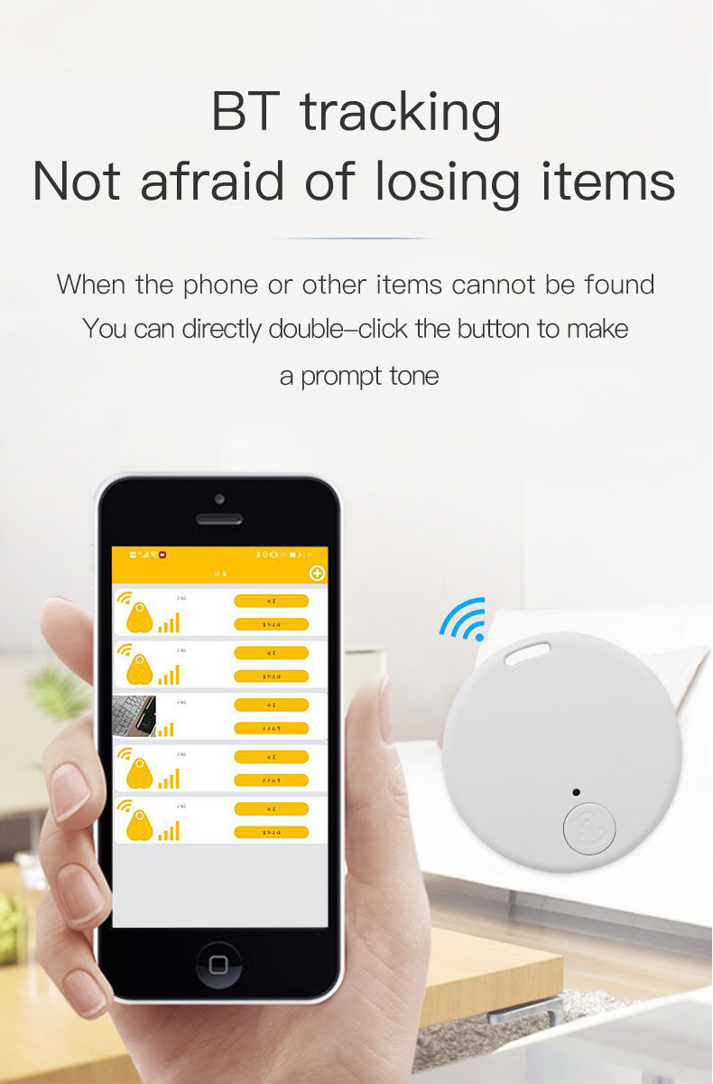 Thumbnail: Mini GPS Locator AntiLost Alarm 