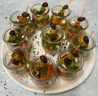 salat fingerfood