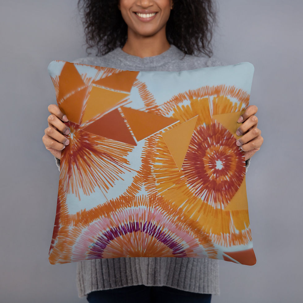 Miniature : Coussin Agrumes