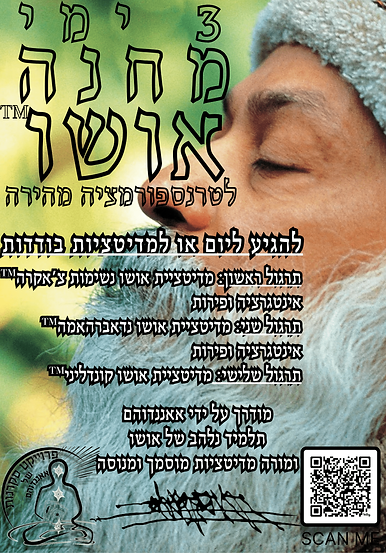3 ימים מחנה אושו