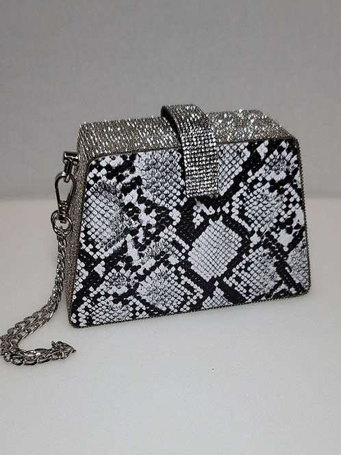 snake print wristlet