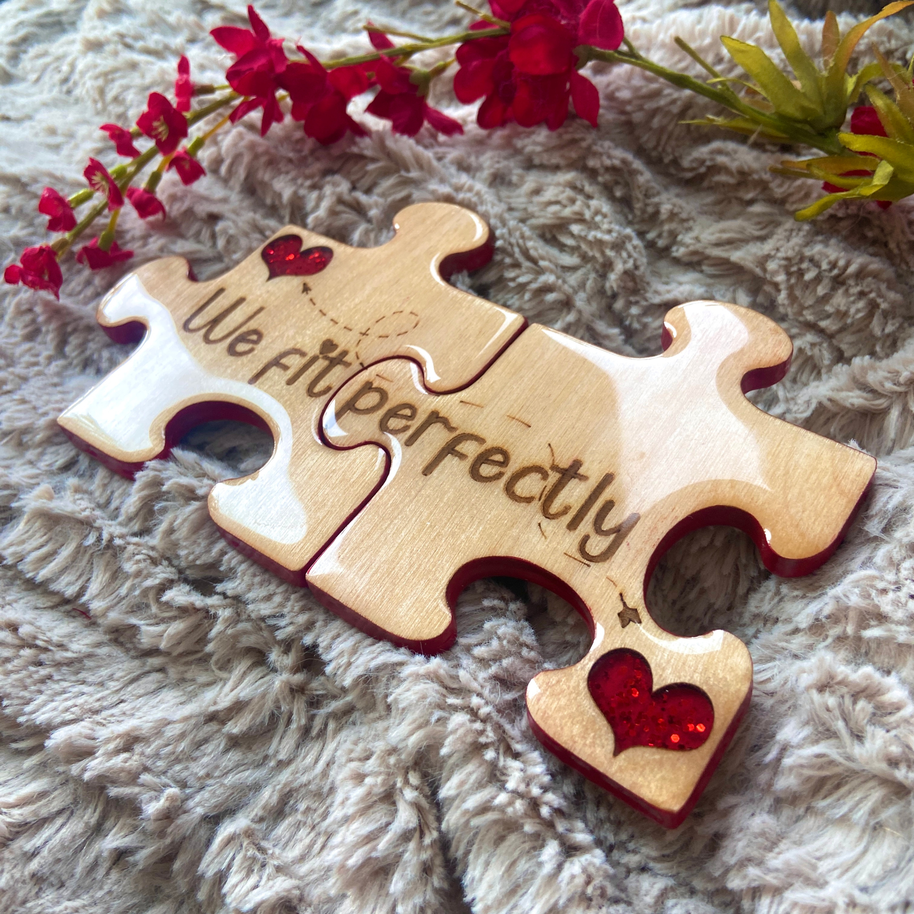 Puzzle Love Coasters