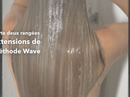 Caring for my hair with extensions: A simple and effective routine!