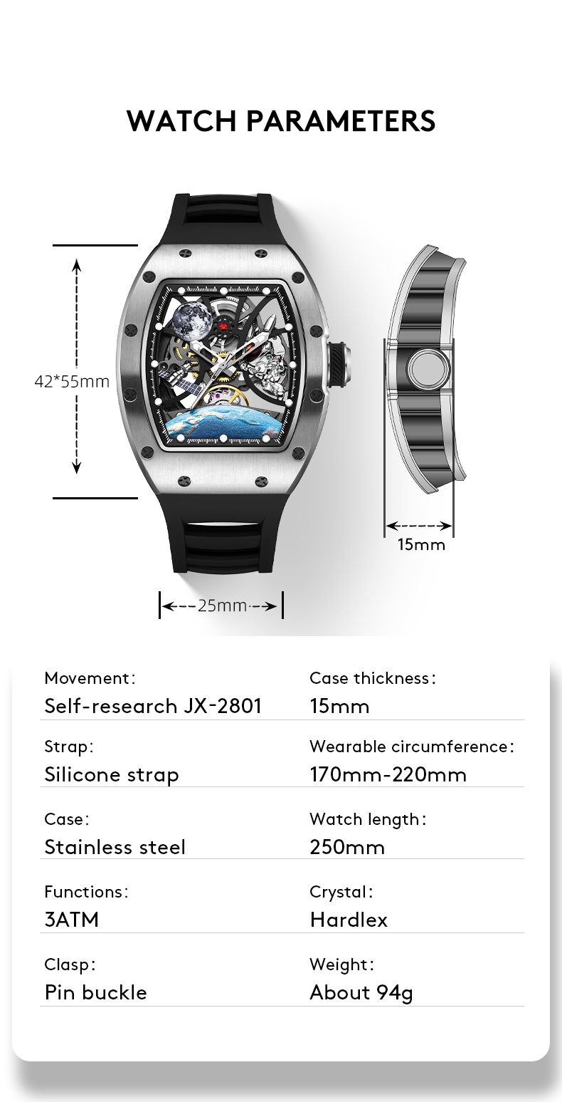Thumbnail: E.W 014 Cosmonaut White NTPT Carbon Fiber