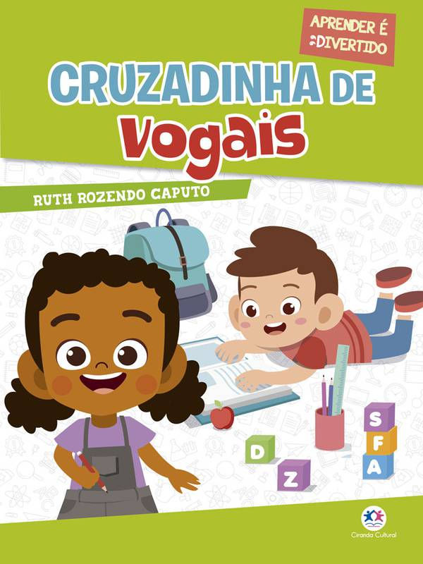 Cruzadinha de vogais. - Aprender é divertido