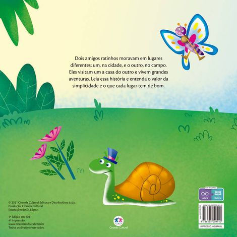 Miniatura: O rato do campo e o rato da cidade - Lê pra mim