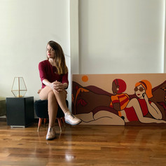 DESIERTO 1960 PAINTING
