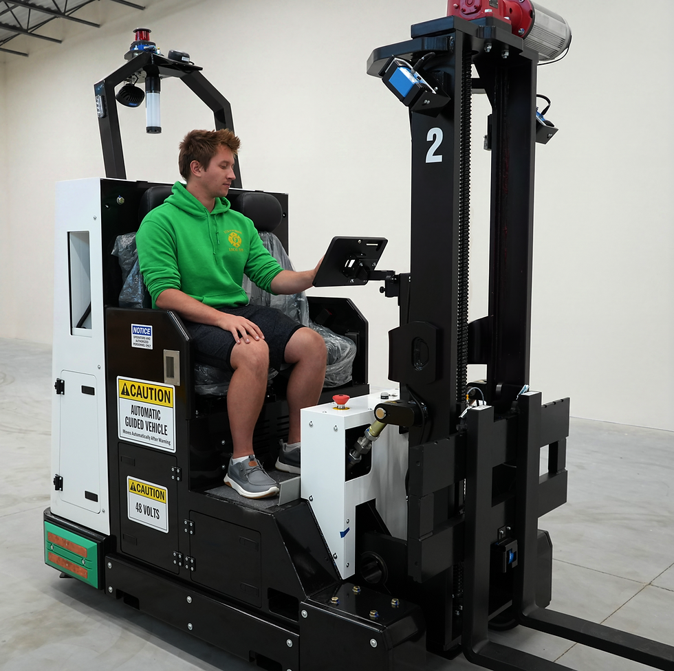 Dual Seat AGV Forklift