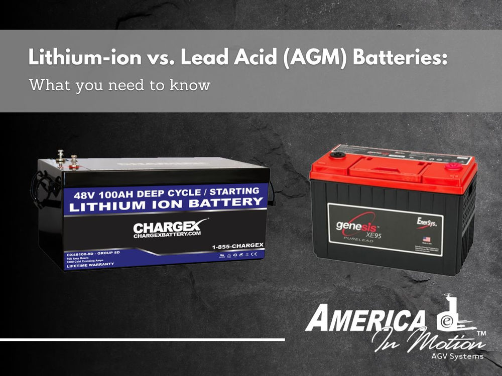 Lithium vs. Lead Acid (AGM) Batteries What You Need to Know