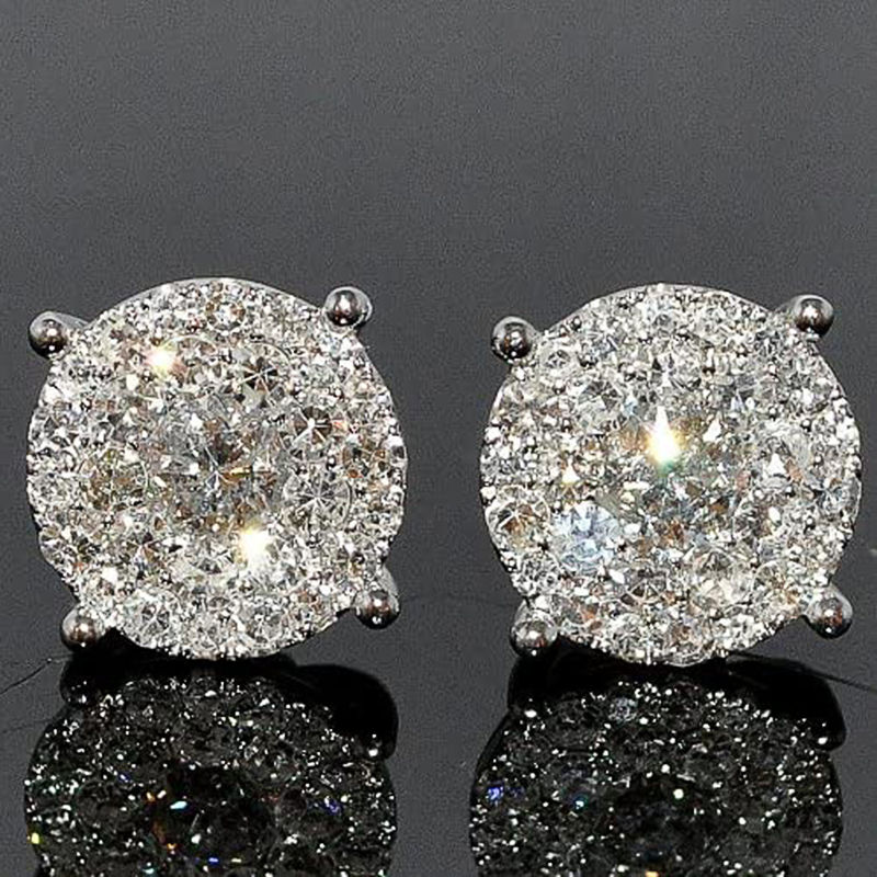Brilliant CZ Stud Earrings