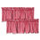 Thumbnail: Gingham Plaid 2 Pack Curtain Window Valances Set -W60 x L14