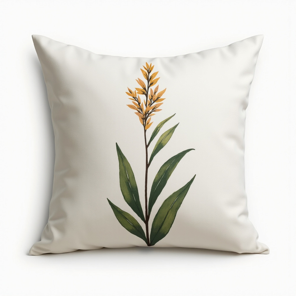 Botanical Print Pillow