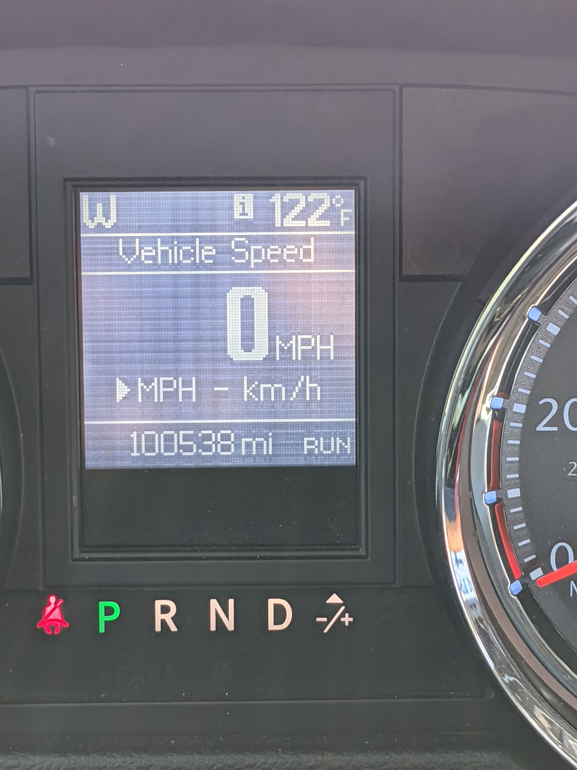Check out the temperature!
