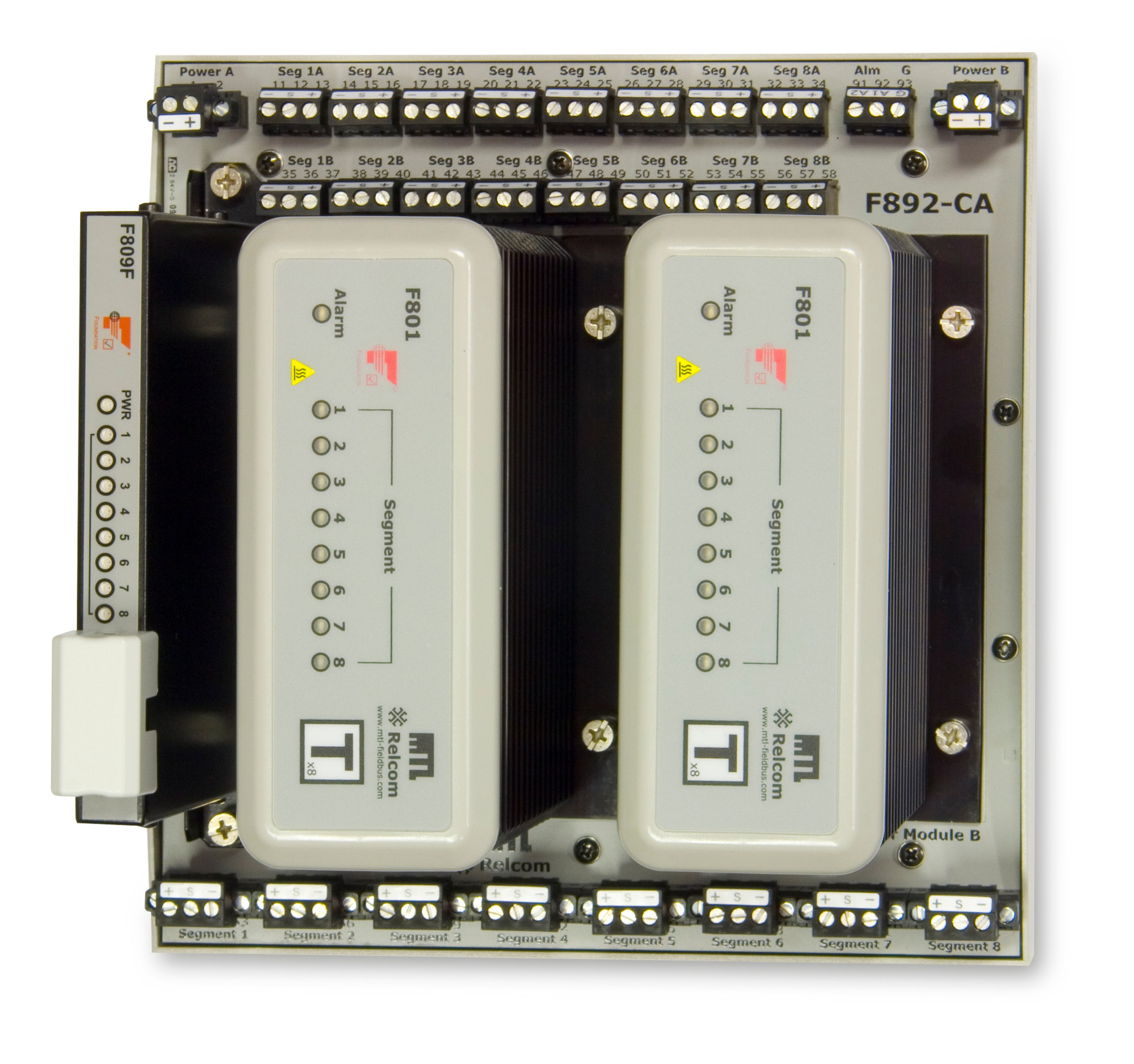 MULTI SEGMENT FIELDBUS POWER SUPPLIES Relcom Inc MULTI SEGMENT FIELDBUS POWER SUPPLIES Relcom Inc
