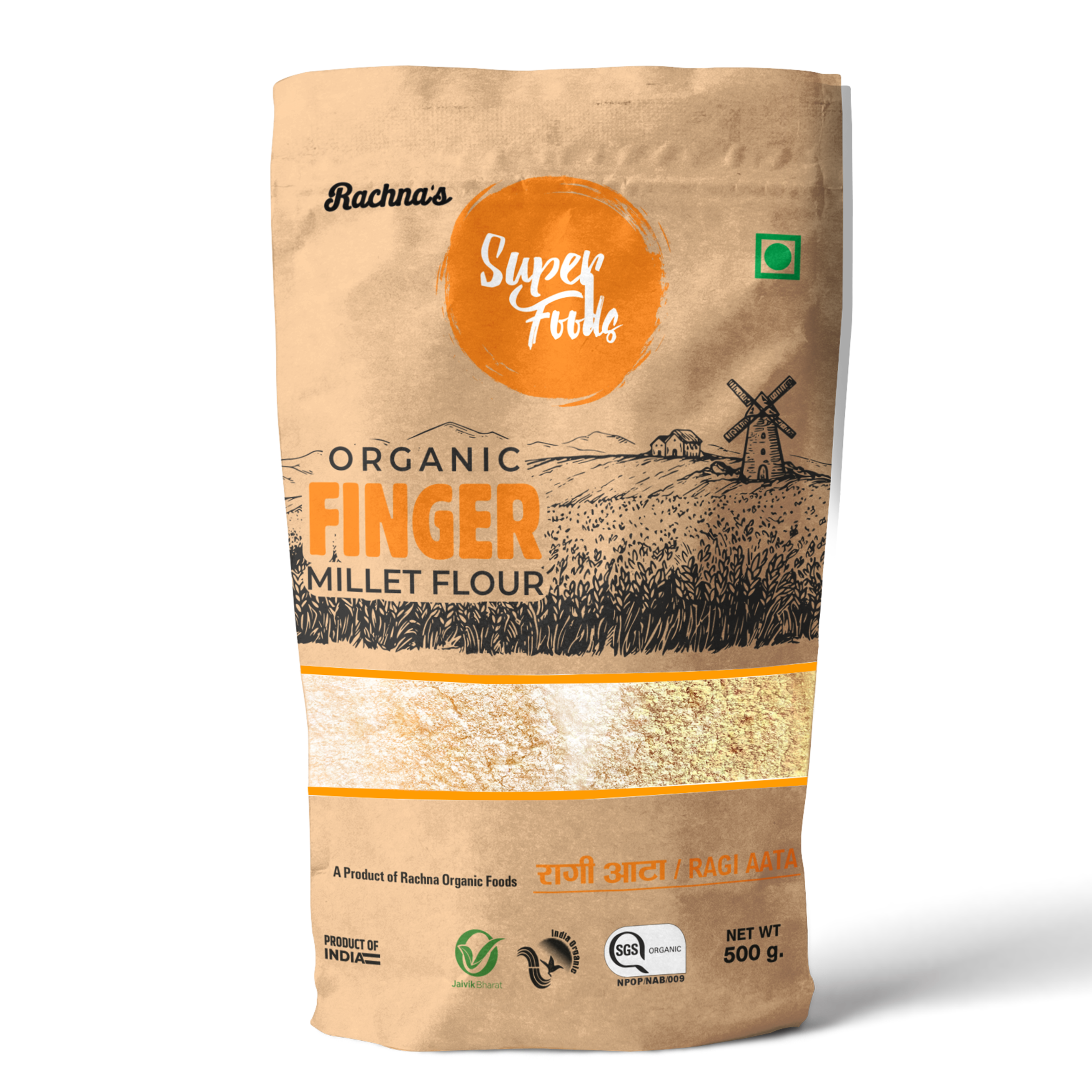 Rachna’s SuperFoods – Organic Finger Millet Flour