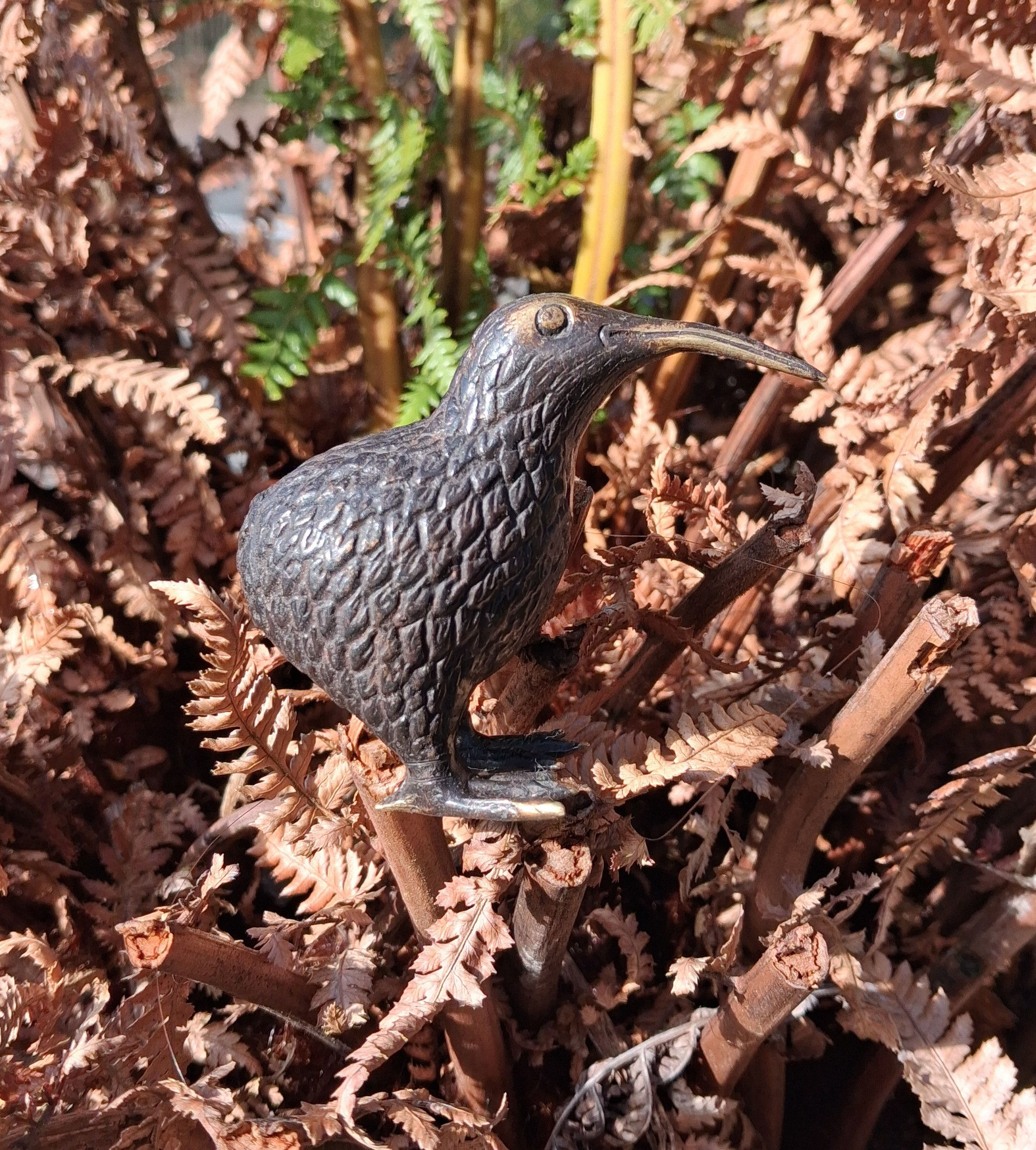 Kiwi Souvenirs Bronze Kiwi Figurine Toddler