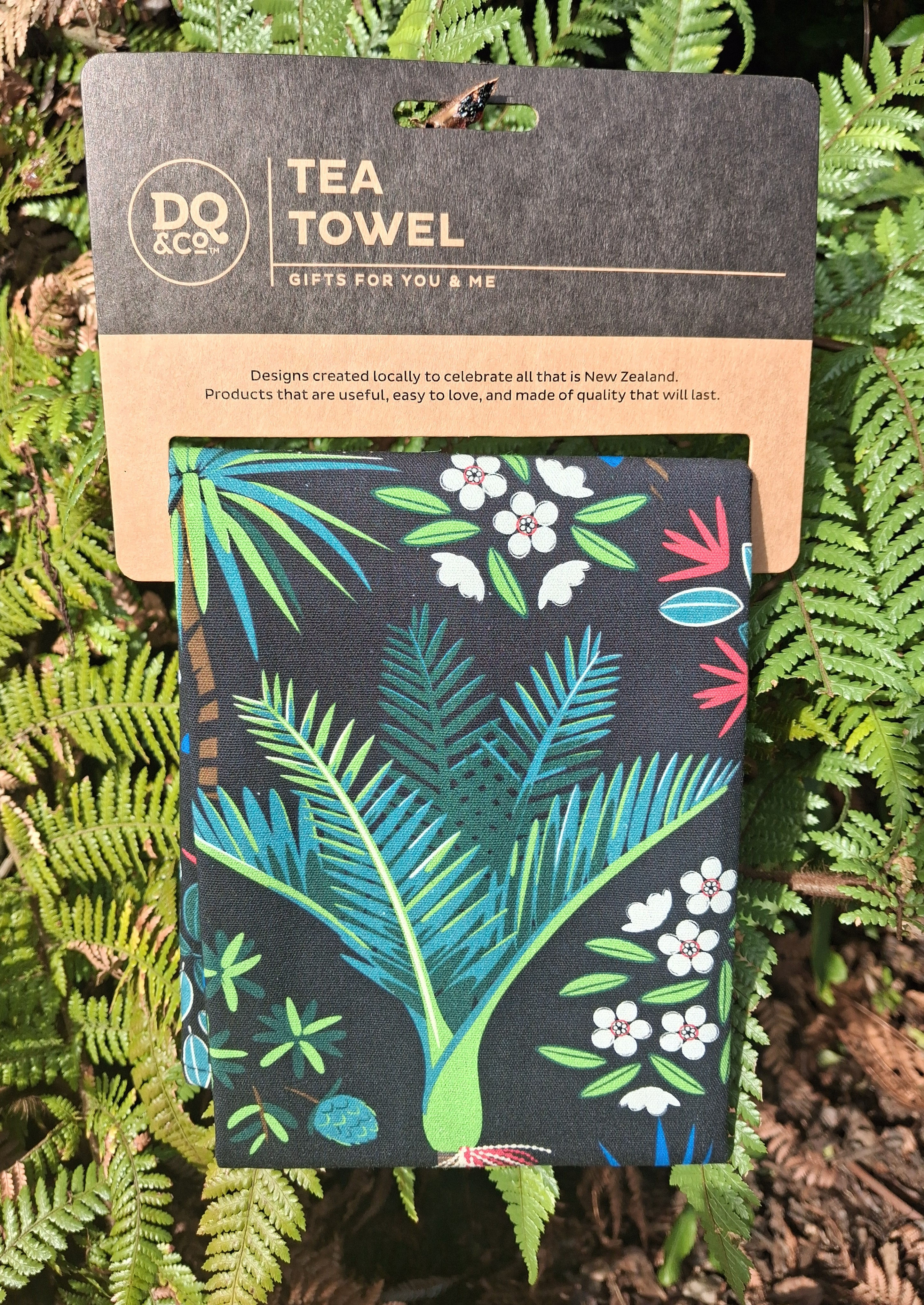 DQ Evergreen Tea Towel