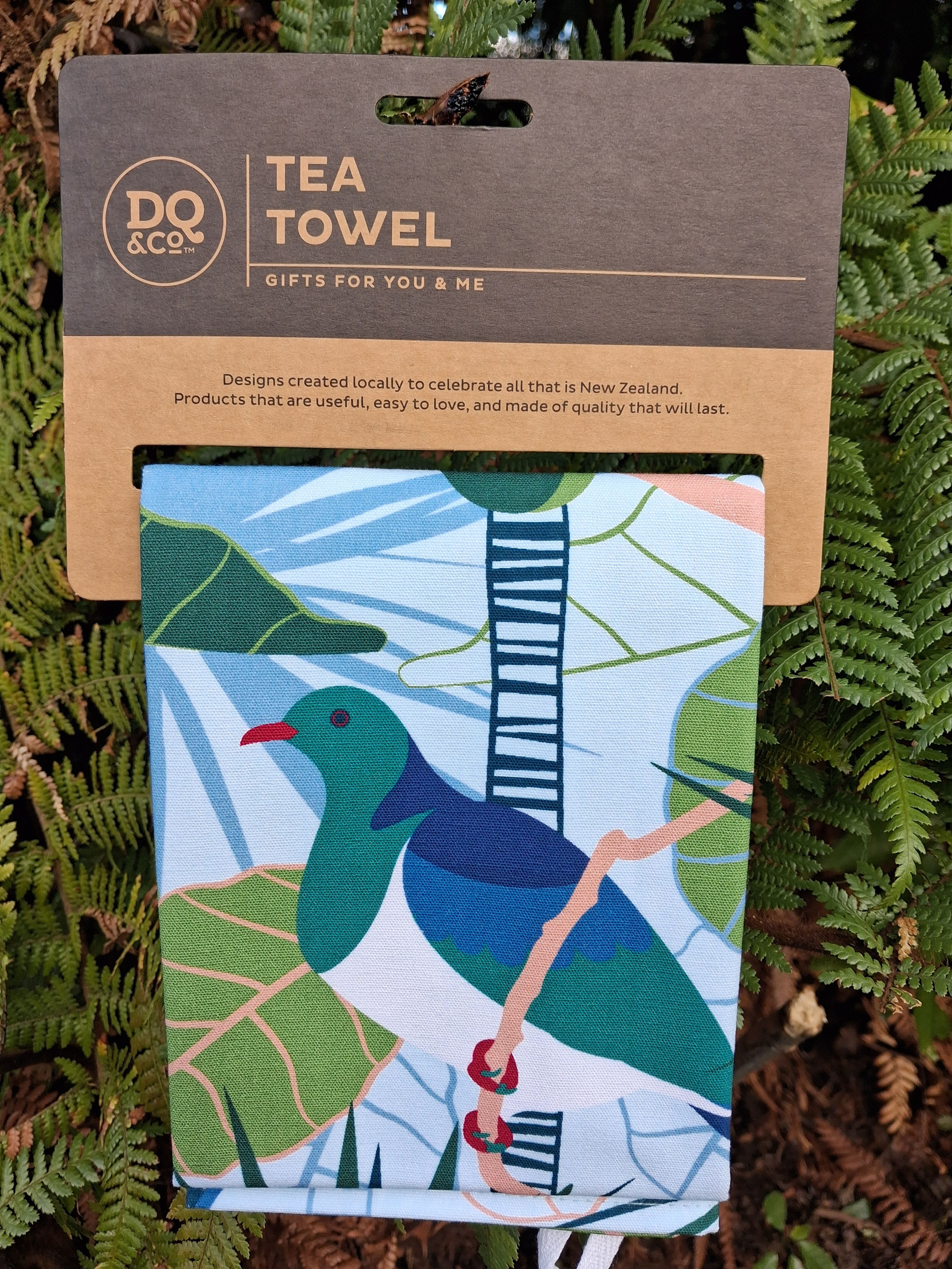 DQ Bird Song Tea Towel