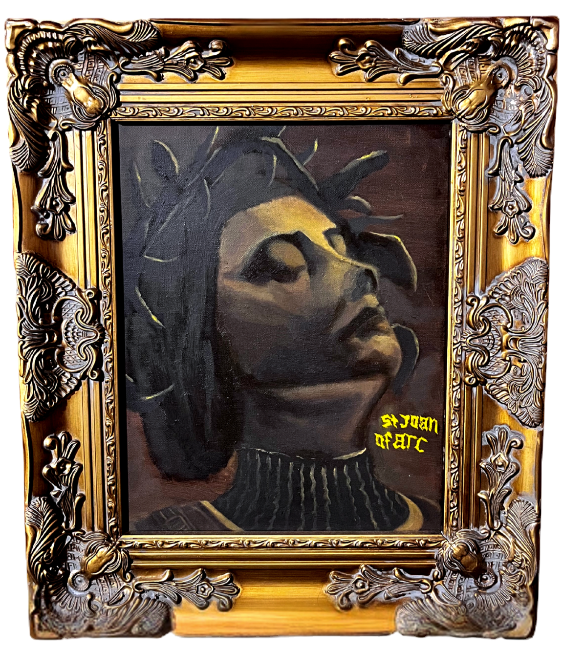 An Oil of St. Joan of Arc