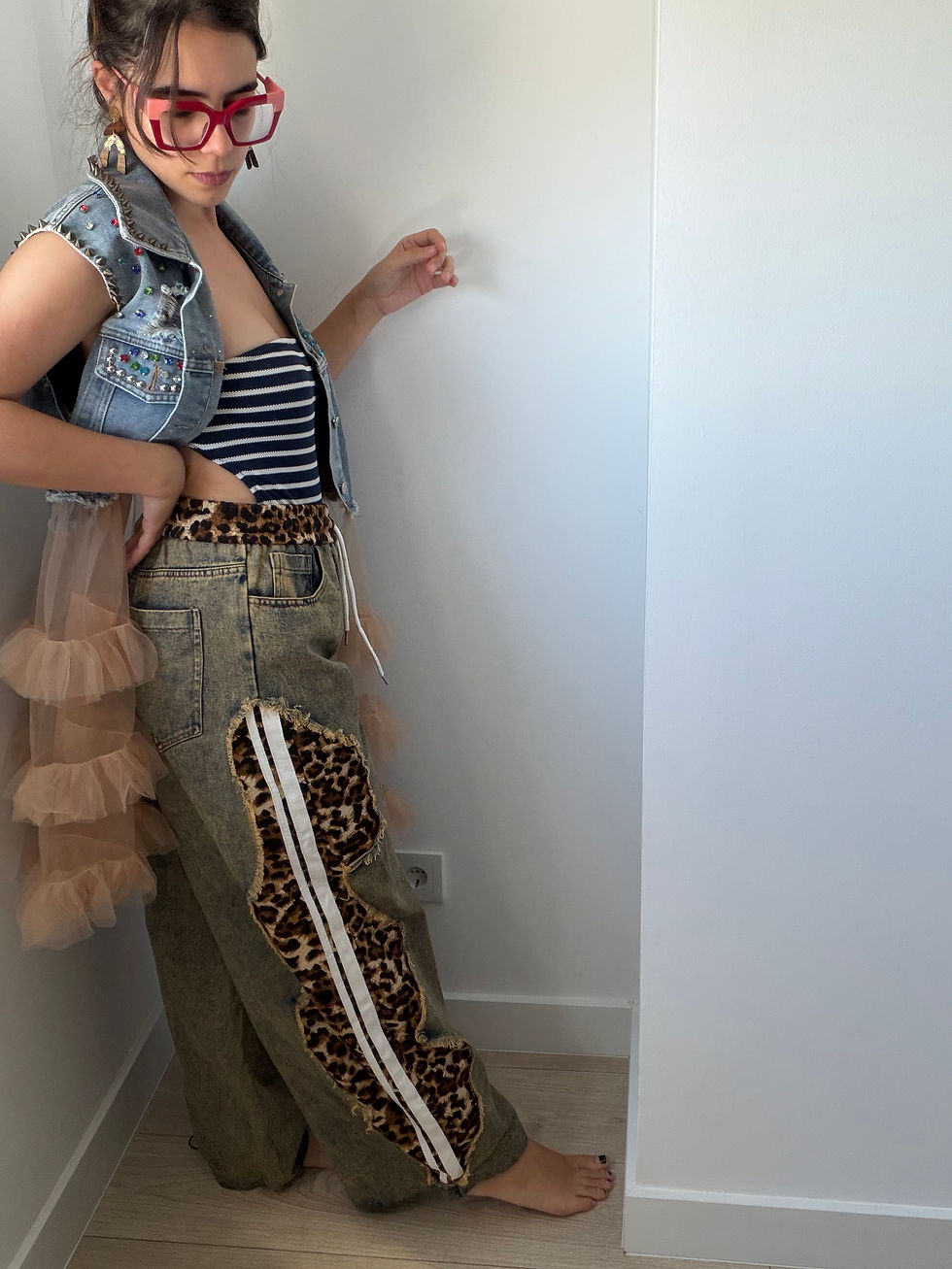 Miniatura: Pantalón italian animal print 