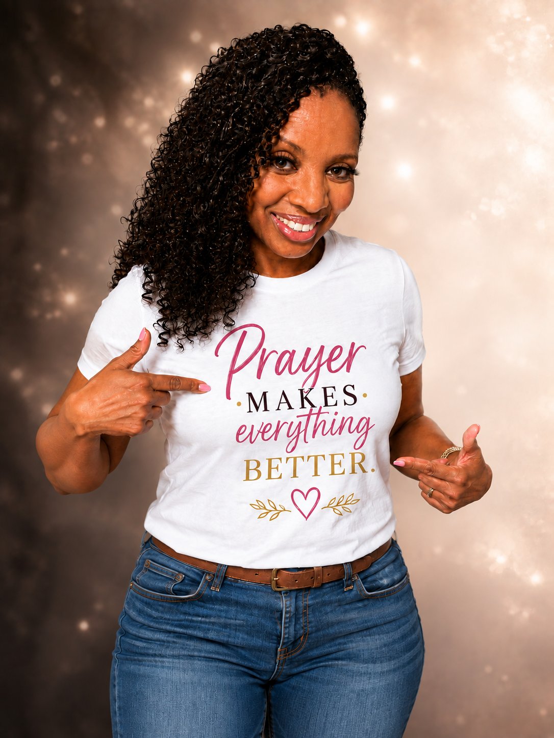 Prayer Makes Everything Better T- Shirt