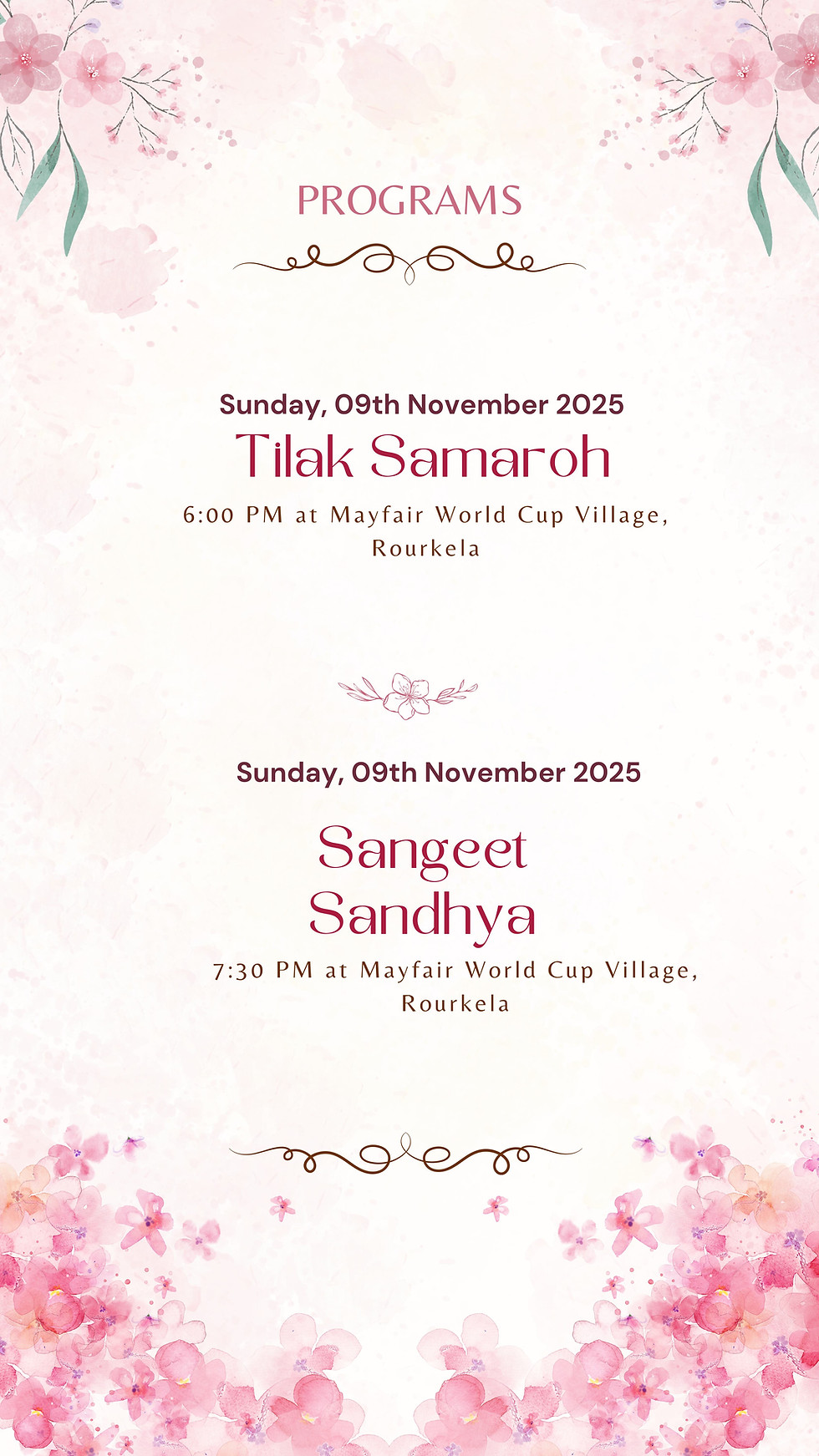 Thumbnail: The Blush & Bloom Union Digital Invitation
