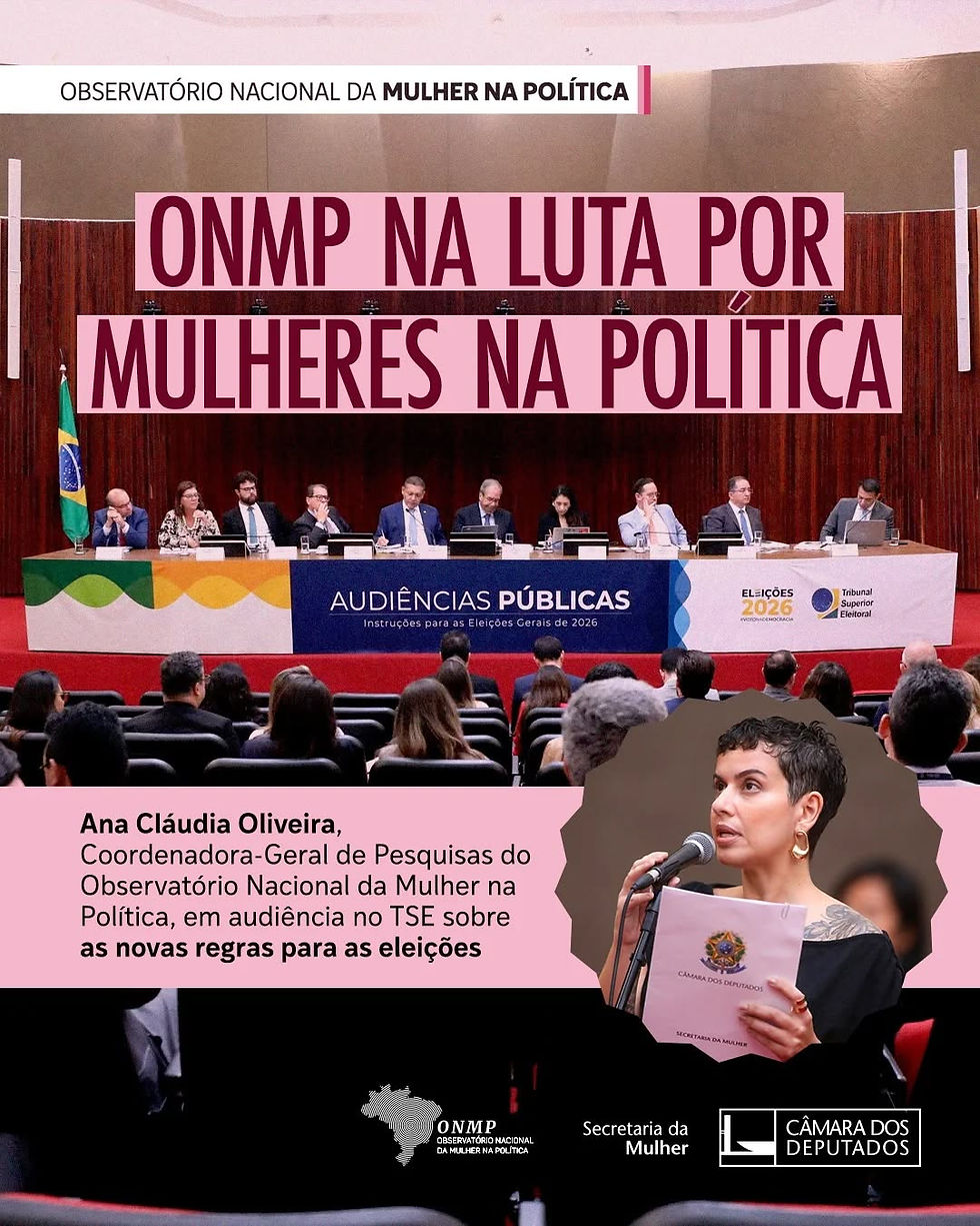 ONMP LUTA POR MULHERES NA POLITÍCA      