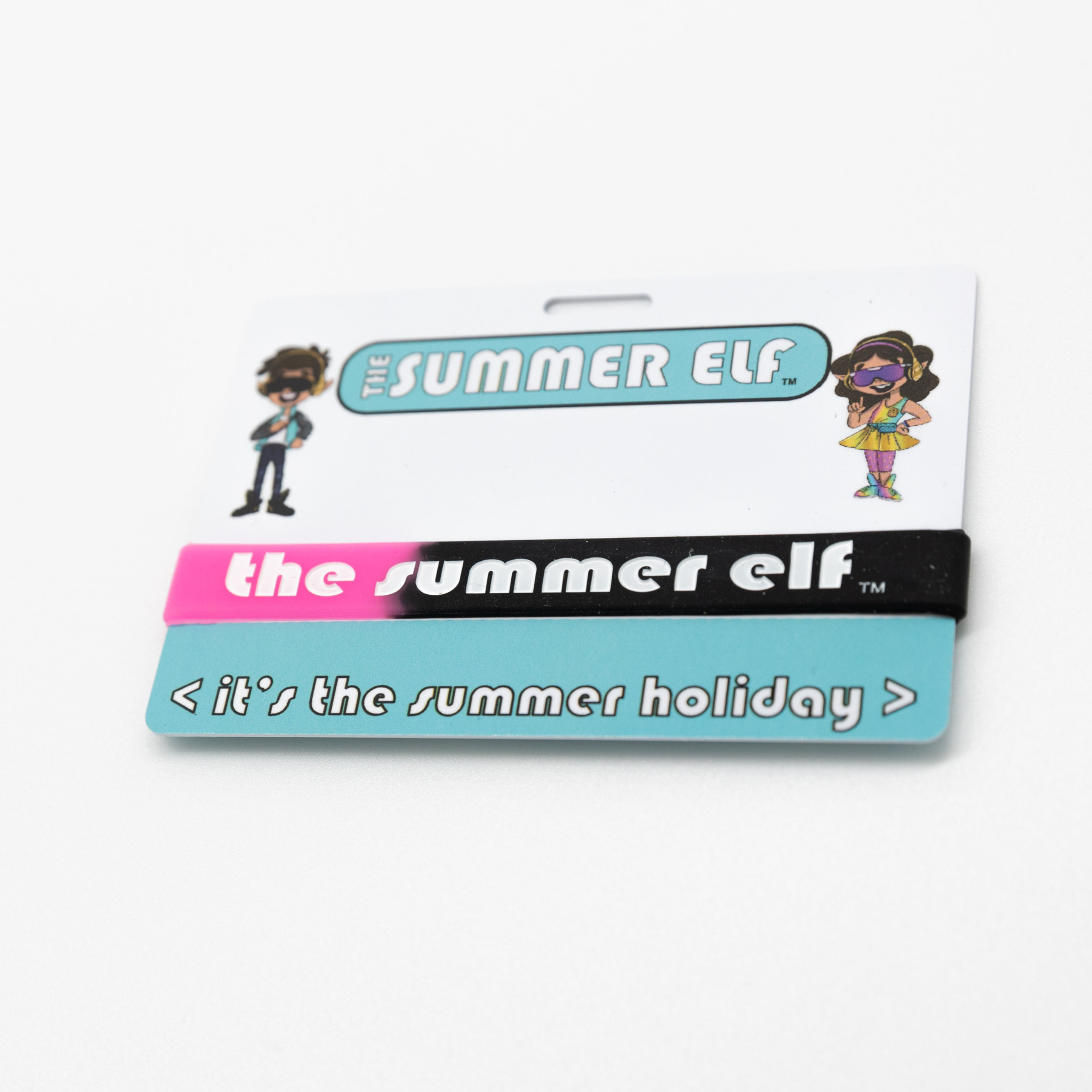The Summer Elf (TM) | Legends Club Wrist-Band (Pink/Black)